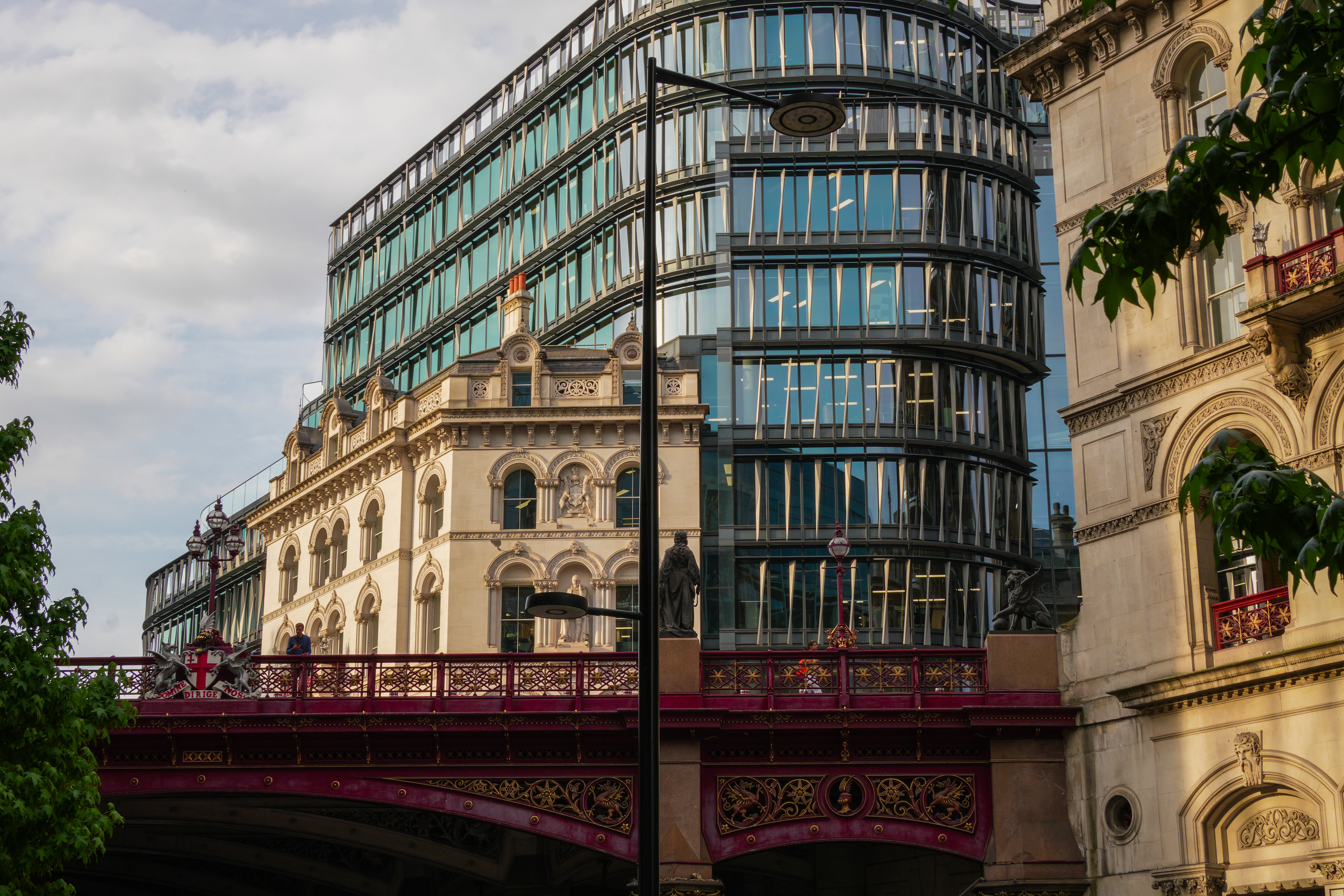 London building photographed as a commission sample