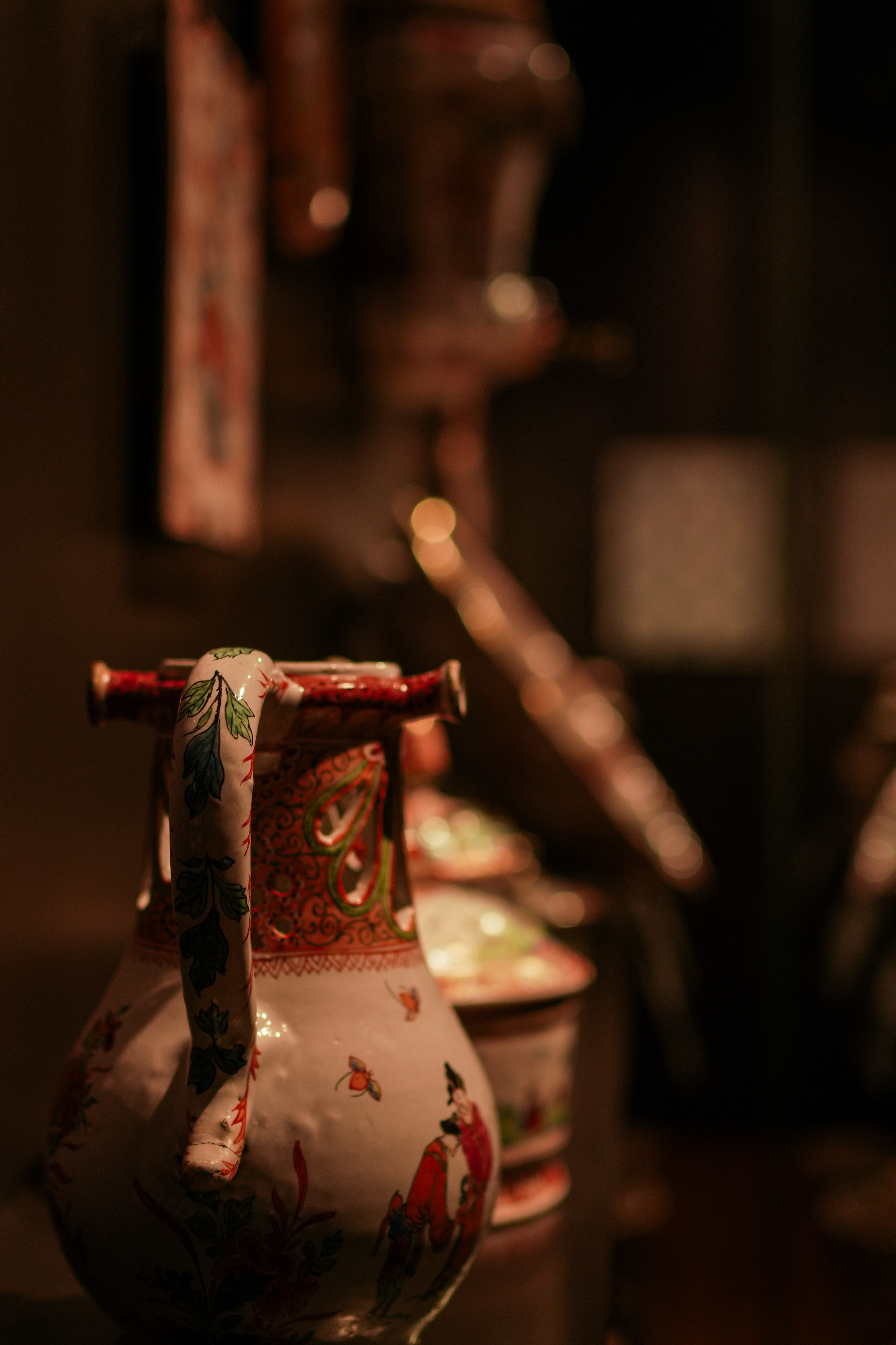 Ceramic pot product photograph